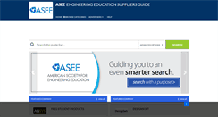 Desktop Screenshot of engineeringeducationsuppliersguide.com